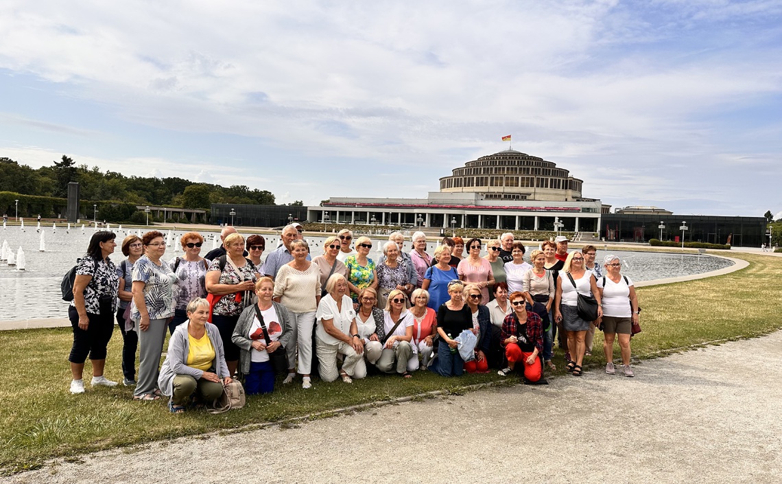 Relacja z wyjazdu seniorów do Wrocławia w dniach 16-17 lipca 2025 r.